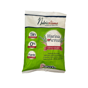 Nutrissisimo Harina De Arroz  454Grs