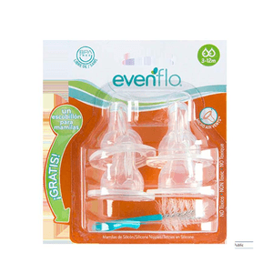 Mamon Evenflo Silicone En Vitrolero