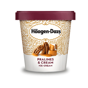 Helado  Haagen Dazspralines Con Crema 16Oz