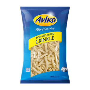 Aviko Pomes Frites Crinkle 55 Lbs