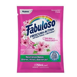 Desinfectante Fabuloso Sensacion Floral Antibacterial  750 Ml