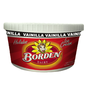 Helado Borden de Vainilla 1/4 Galon