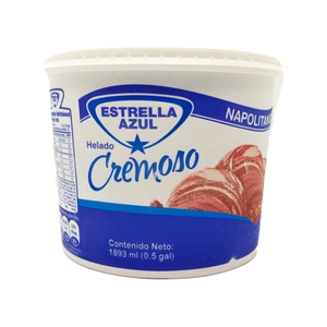 Helado De Napolitano Estrella Azul 700 ML