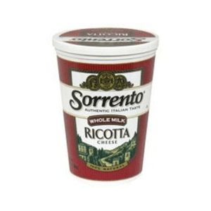 Ricotta Sorrento Sorrento 12  15 Oz