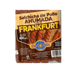 Salchicha Del Dia De Pollo Tipo Frankfurt 400G