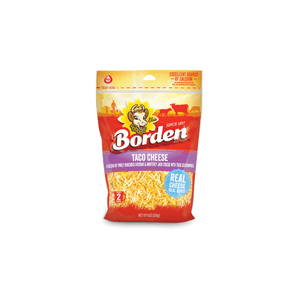 Taco Cheese Borden Rayado 8 Oz