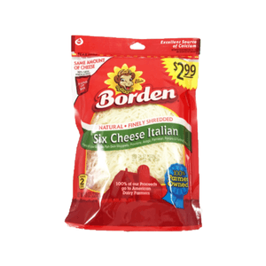 Cheese Italian Borden Rayado 8 Oz