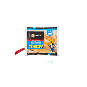 Queso Superior Cheezpa PreRebanado 12 UN