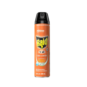 Insecticida Raid Casa Y Jardin Eucalipto 285 ML