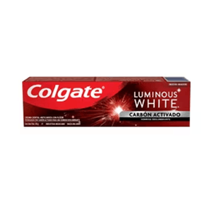 Pasta Dental Colgate Luminous White Carbon