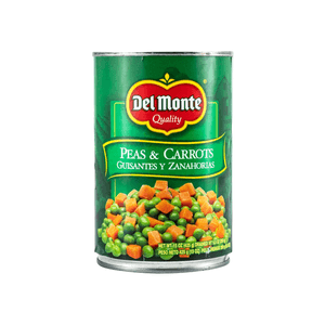 Enlatado Del Monte Zanahorias Guisantes Del Monte 15 OZ