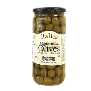 Aceitunas Italica Con Aceite De Oliva Y Manzana 16 ONZ