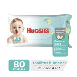 Toallita S Humedas Huggies 80 Und