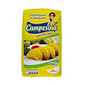 Harina Campesina Precocida De Maiz Amarillo 1000 Gr