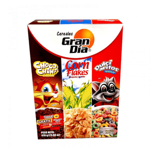 Corn Flakes Gran Dia Tripack 670 GR