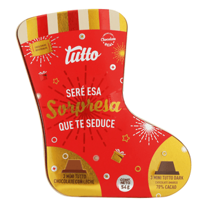 Galleta Bota Navidad Tutto Lata 54 G