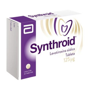 Synthroid Abbott Via Oral Por Unidad 125 Mcg