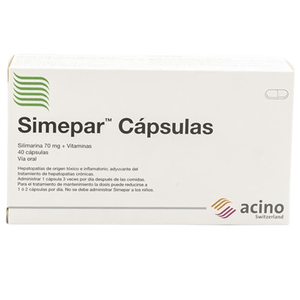 Simepar Acino Via Oral Por Unidad 70 Mcg