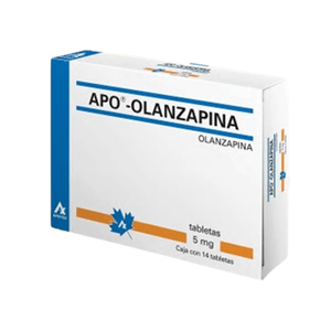 ApoOlanzapina Apotex Via Oral Por Unidad 5 Mg