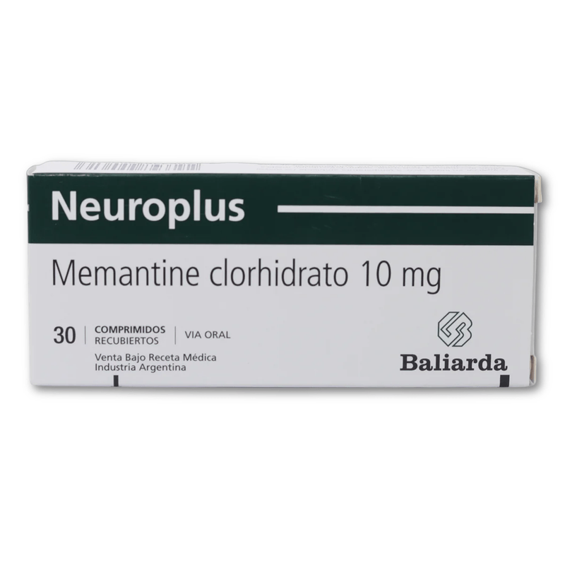 Neuroplus Baliarda Memantine Via Oral Por Unidad 10 Mg