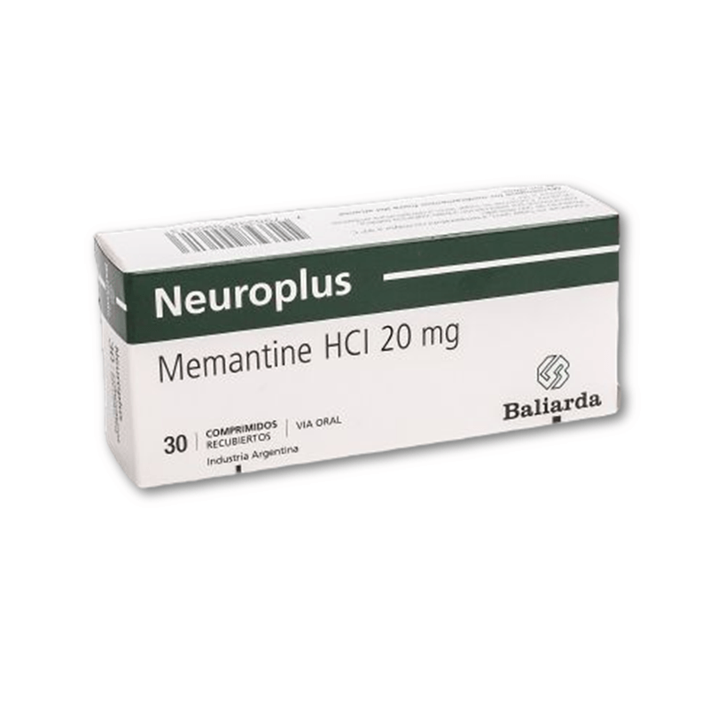Neuroplus Baliarda Memantine Via Oral Por Unidad 20 Mg