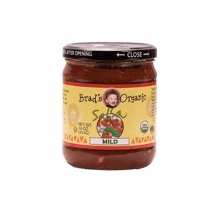 Salsa Suave Brads Organic Frasco 16Oz