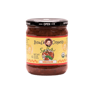 Salsa Media Brads Organic Frasco 16Oz