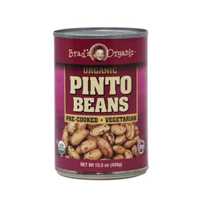 Frijol Pinto S/Sal Brads Organic 15.5Oz