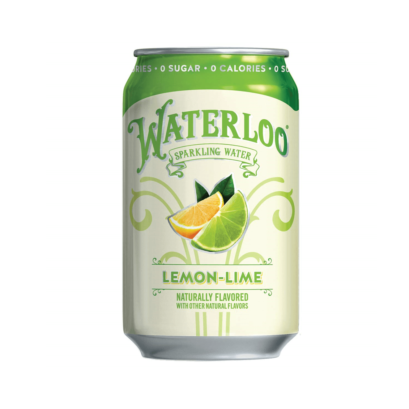 Clover Valley Lemon Lime Sparkling Water Waterloo Lemon-Lime Sparkling Water