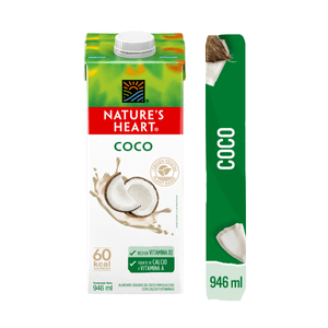 NATURE'S HEART Bebida de Coco Caja 946ml