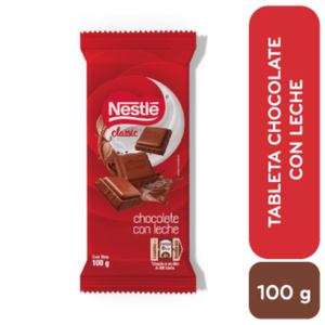 NESTLÉ Classic Tableta de Chocolate con Leche de 100g