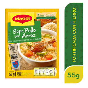 MAGGI Sopa Pollo con Arroz Sobre 57g