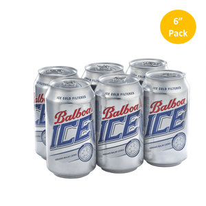 Cerveza De Lata Balboa Ice (6-Pack) 355ML