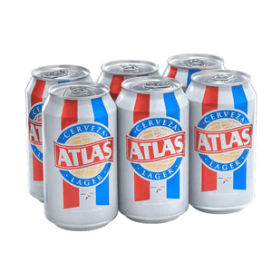 Cerveza De Lata Atlas (6-Pack) 355ML