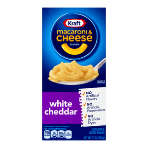 Macarrones Kraft White Chedar 7.3OZ