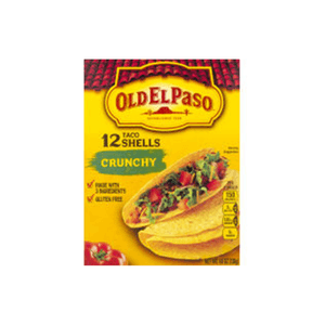 Taco Shell Old El Paso Crunchy 4 OZ