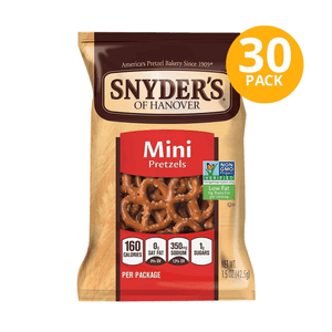 Mini Pretzels Snyders 30 PK