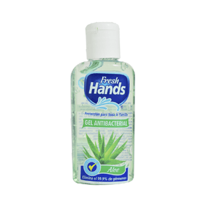 Gel Antibacterial Para Manos Freshhands Aloe Vera 20 OZ