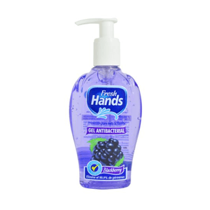 Gel Antibacterial Para Manos Freshhands Blackberry 8 OZ