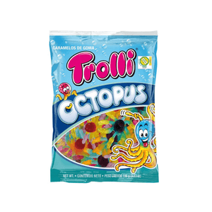 Gummi Octupus Trolli Sin Glutten Free 100 GR