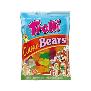 Gummi Classic Bears Trolli Sin Glutten Free 100 GR