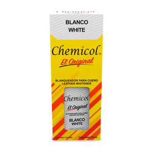 Tinte Para Cuero Chemicol El Original Blanco White 75 ML