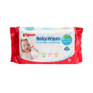 Baby Wipes Pigeon Water Base 82 UN