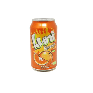 Soda Luni Naranja De Lata 12 OZ