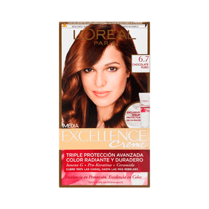 Tinte Para Cabello Loreal Chocolate Puro 67