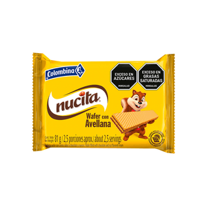 Nucita Colombina De Chocolate 81 G