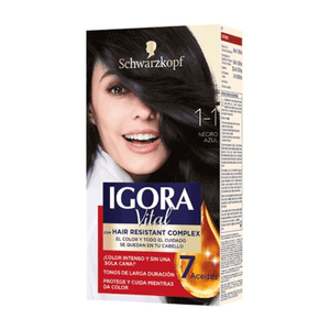 Tinte Igoravital Negro Azul 60 GR