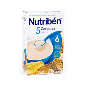 Papilla Nutriben 5 Cereales 300 GR