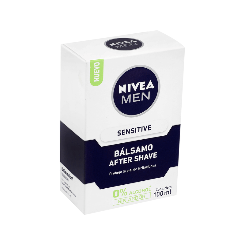 Balsamo-After-Shave-Men-Nivea-Sensitive-100-ML-8715200813061