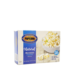 Popcorn Natural Prefered 3 Pack 85 GR